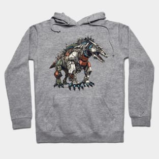 the dino mecha Hoodie